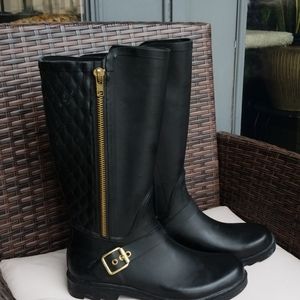 Steve Madden rubber rain boots